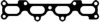 MAZDA B6S713460 Gasket, exhaust manifold